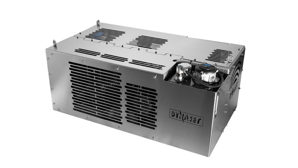 Produktfoto eines variablen Hydraulikgeneratorsystems HGV POWER BOX.