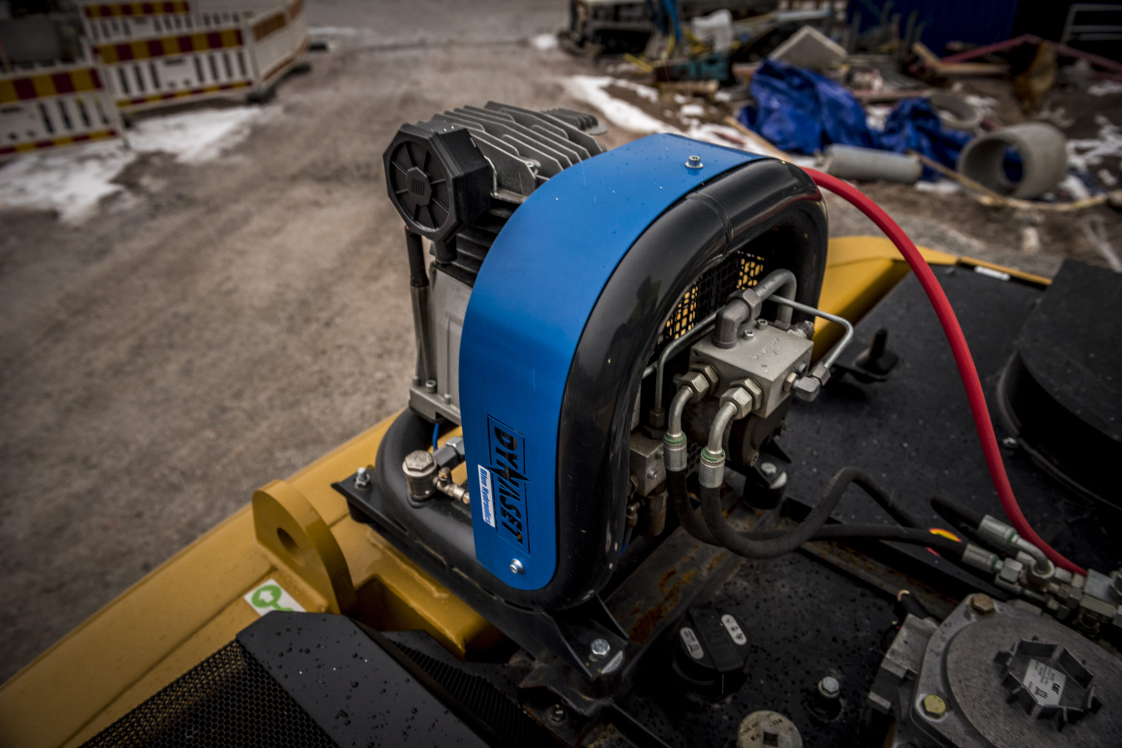 DYNASET HK Hydraulic Piston Compressor Caterpillar Excavator 2 Print