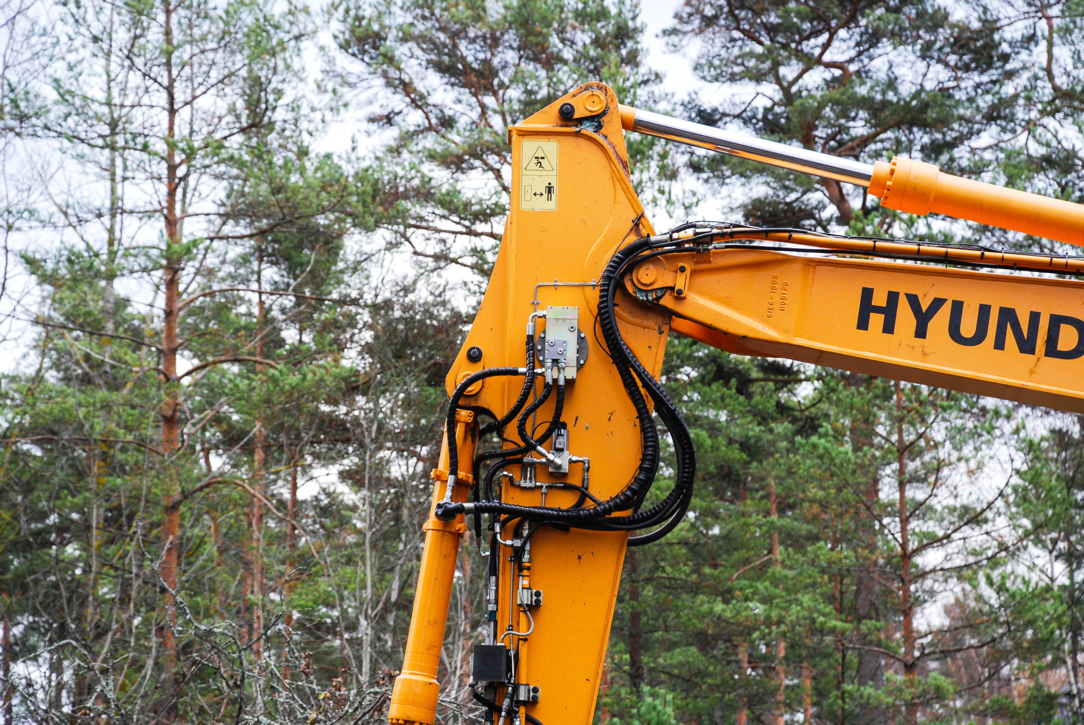 Dynaset HVB Hydraulic Vibra on excavator 003