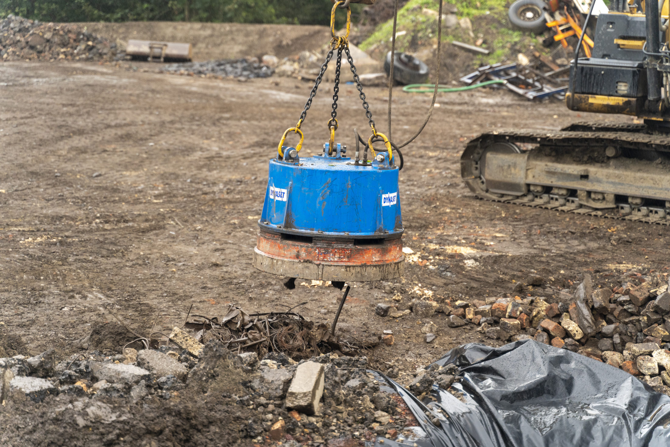 HMAG PRO 900 Hydraulic Magnet CAT 320E Leeds England 2019 Print 65