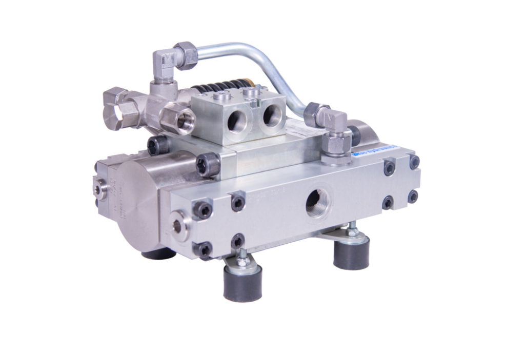 HPW 460 Hydraulic High Pressure Water Pump for hydro-scaling.