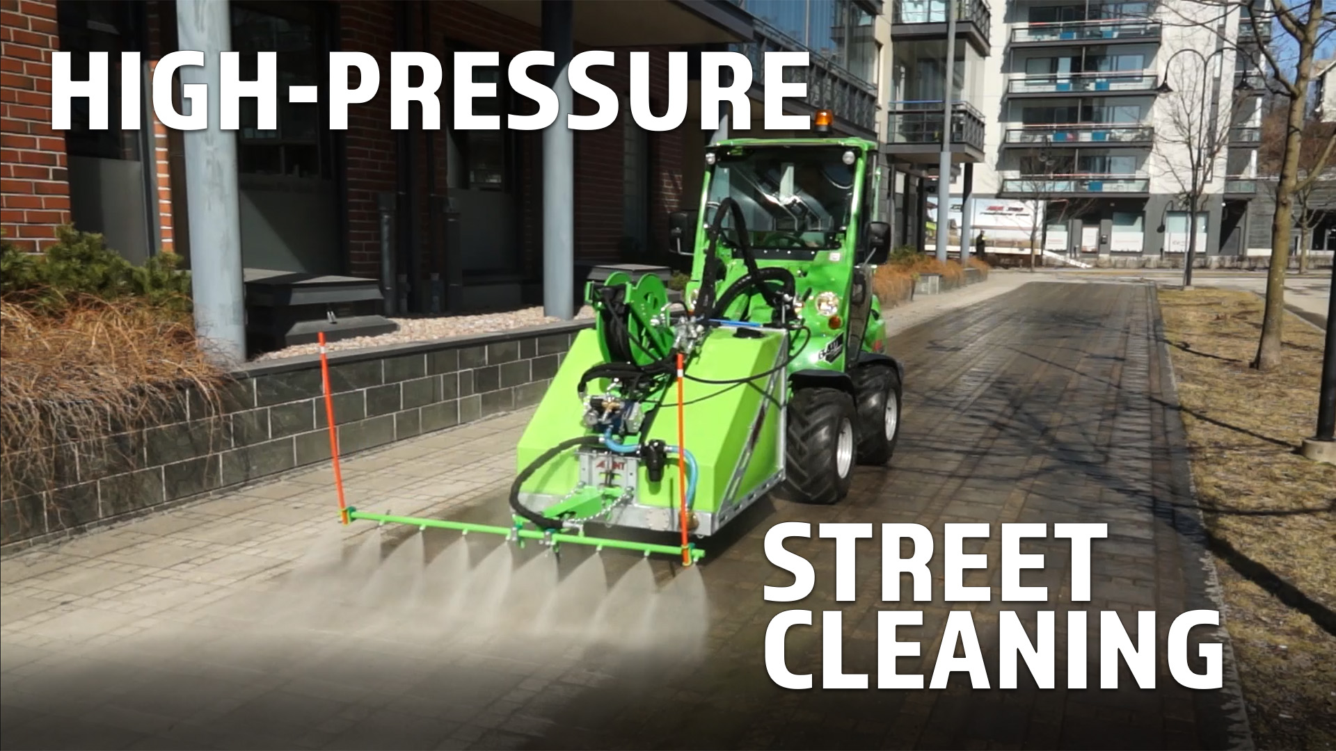 AVANT KPL High Pressure Street Cleaning