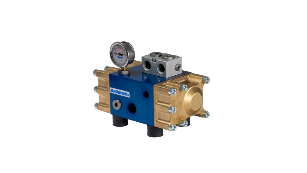 New HPW 220 Hydraulic High Pressure Water Pump has new heads.