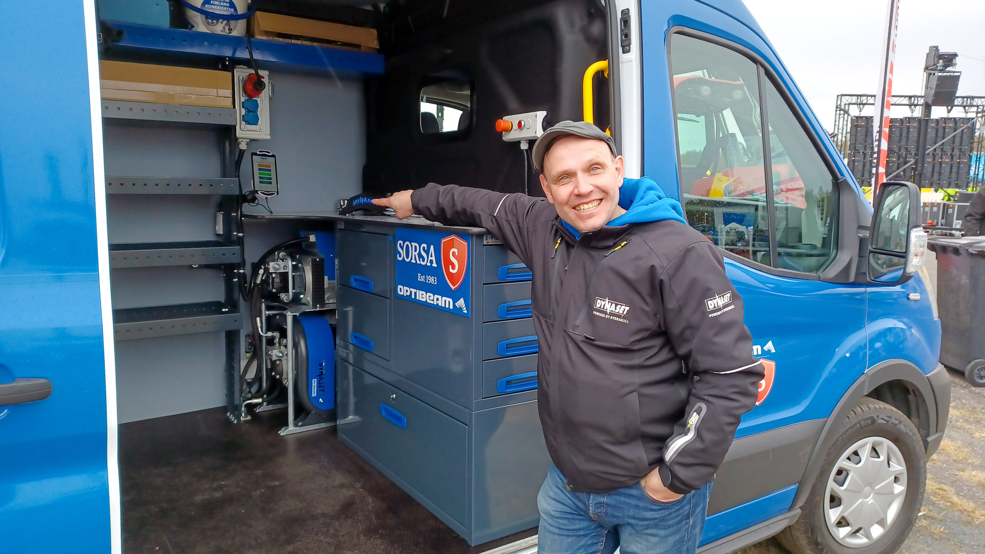 Ford Transit Service Vehicle 2022 Hydraulic Equipment Jari Vuorenmaa