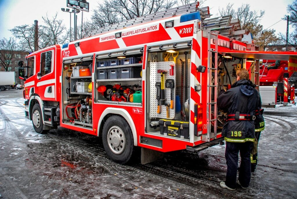Picture of a fire truck