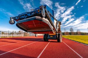 SCU Surface Cleaning Unit at running track